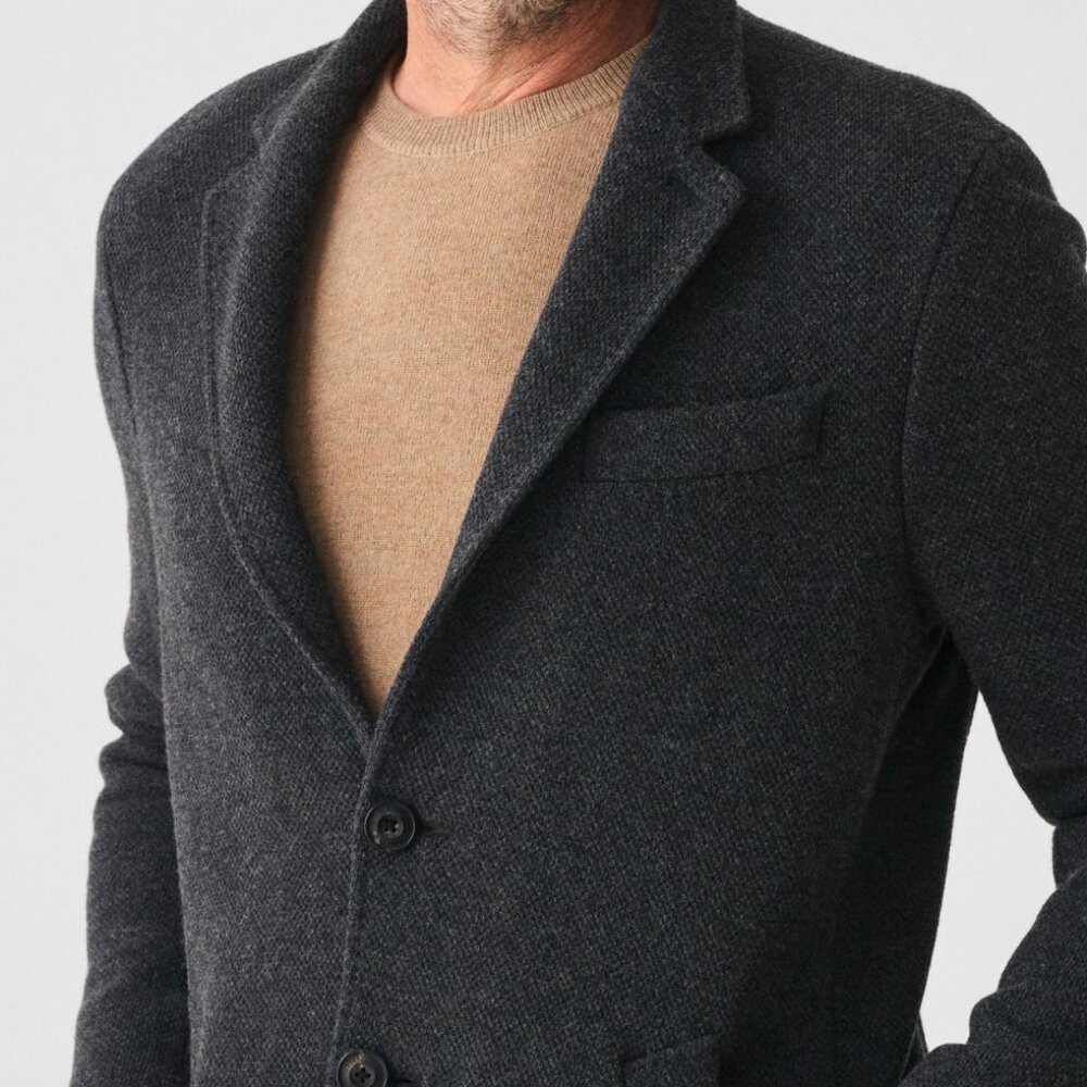 Faherty Men's Reserve Knit Coat - Like New